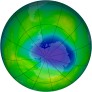 Antarctic Ozone 2002-10-09
